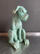 Kobus, hond in brons